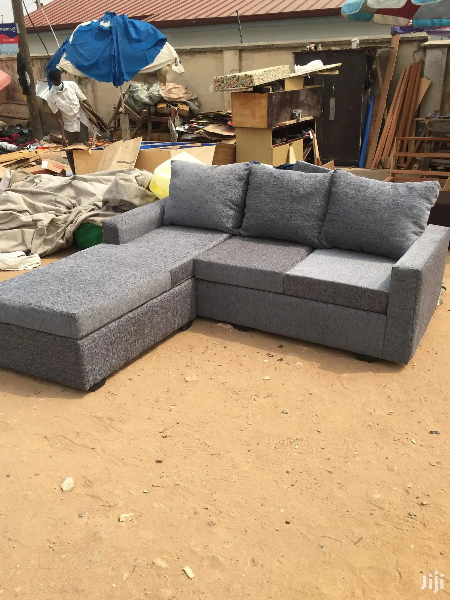Buy for Less L Shaped Sofa Chair in Accra Metropolitan Furniture