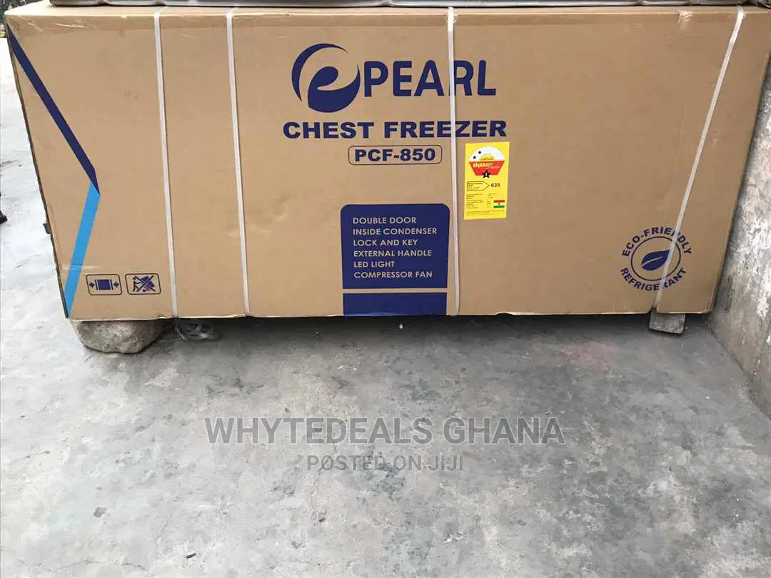 Pearl 850L Double Door Chest Freezer in Accra Metropolitan Kitchen