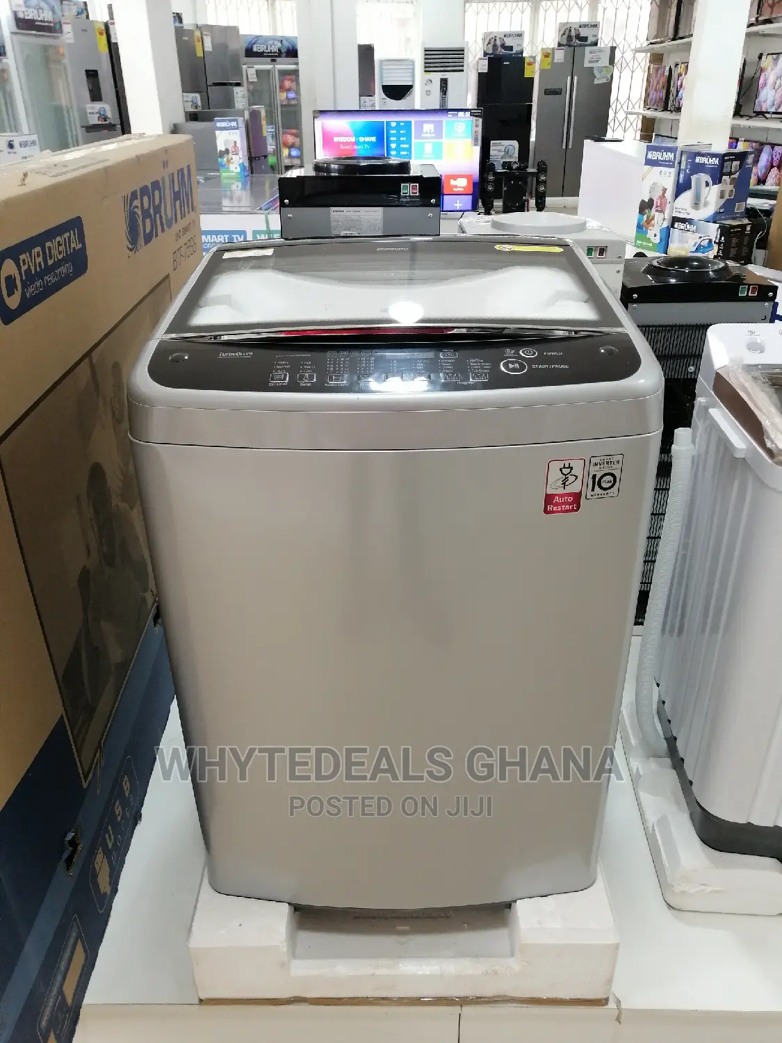 LG 10kg Top Load Washing Machine in Accra Metropolitan Home