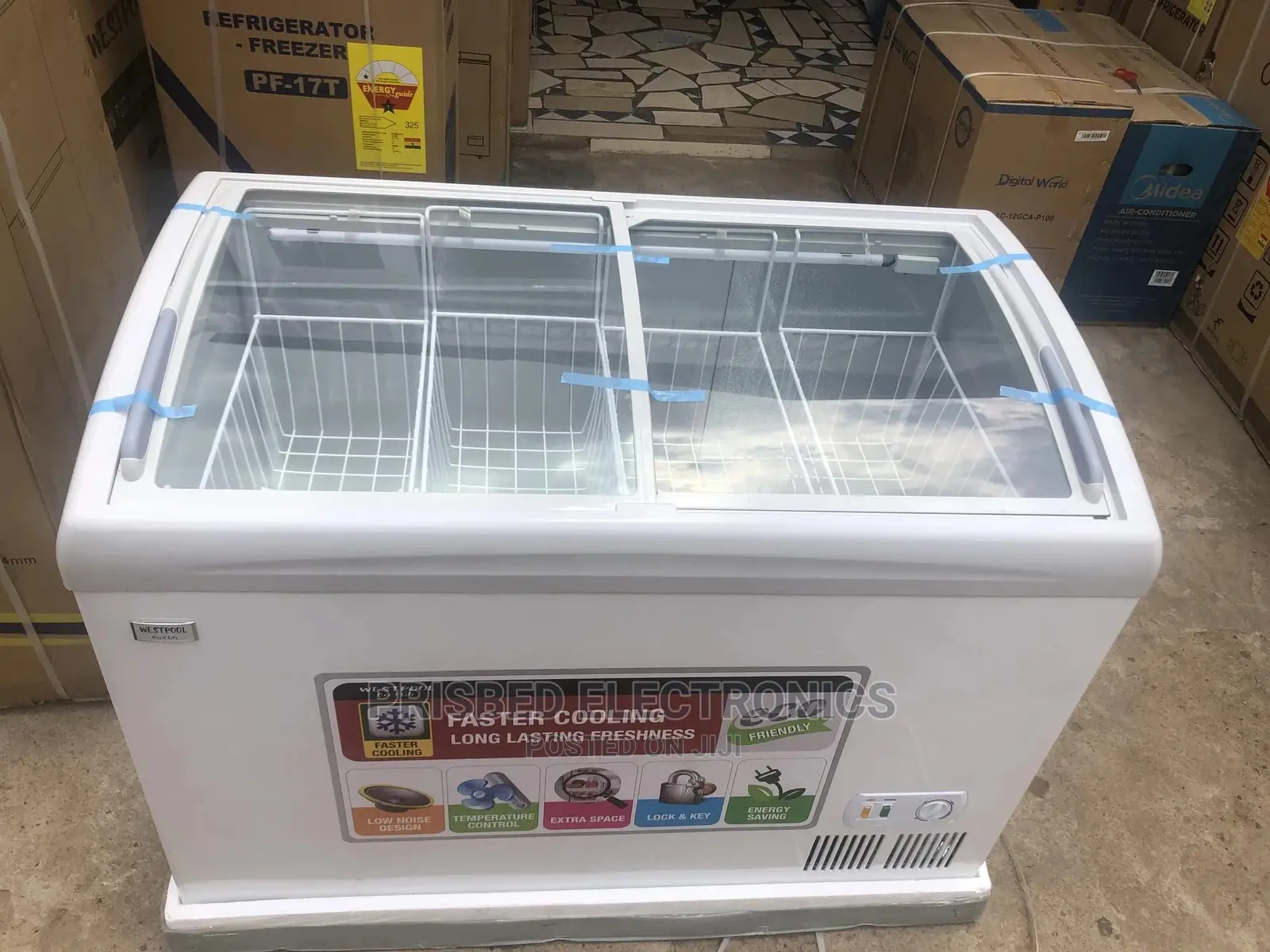 Westpool Ice Cream/Showcase Freezer 258 Litres in Achimota Store