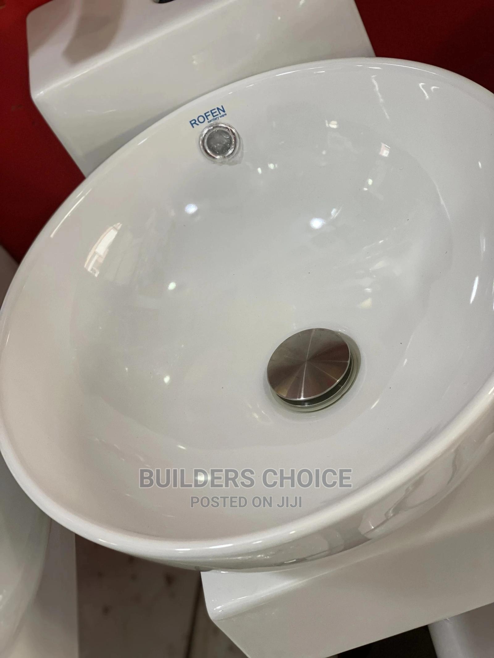 Hanging Wash Hand Basin(Medium) in Achimota Plumbing & Water Supply