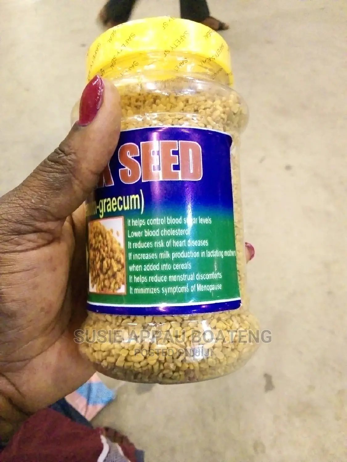 Fenugreek Seed and Powder in Kumasi Metropolitan Vitamins