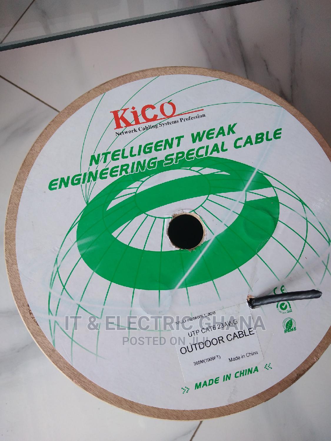 Cat 6 Utp Outdoor Cable 23AWG in Dzorwulu Electrical Equipment, It