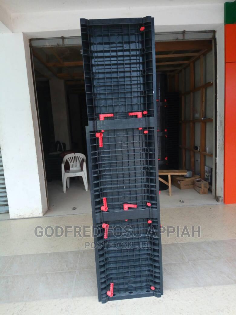 Plastic Rubber Columns in Kumasi Metropolitan Building Materials