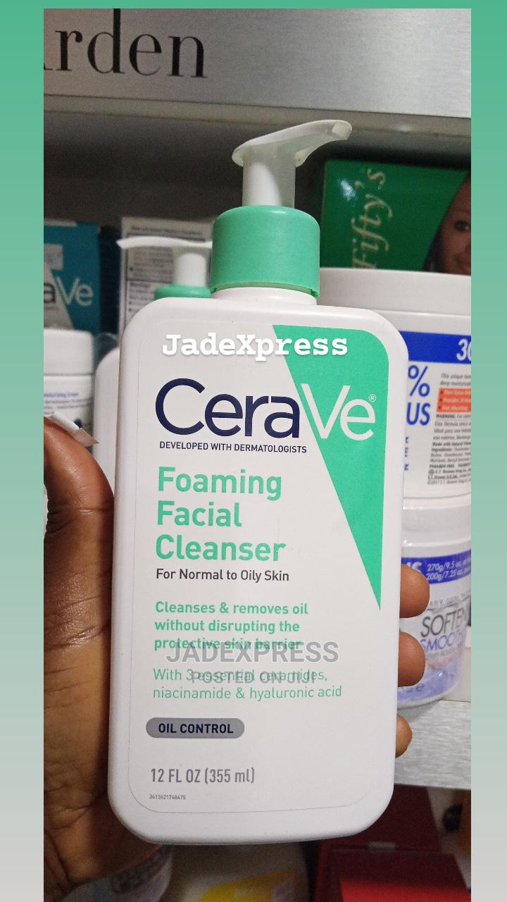 Cerave Foaming Facial Cleanser in Achimota Skincare, Jade Xpress