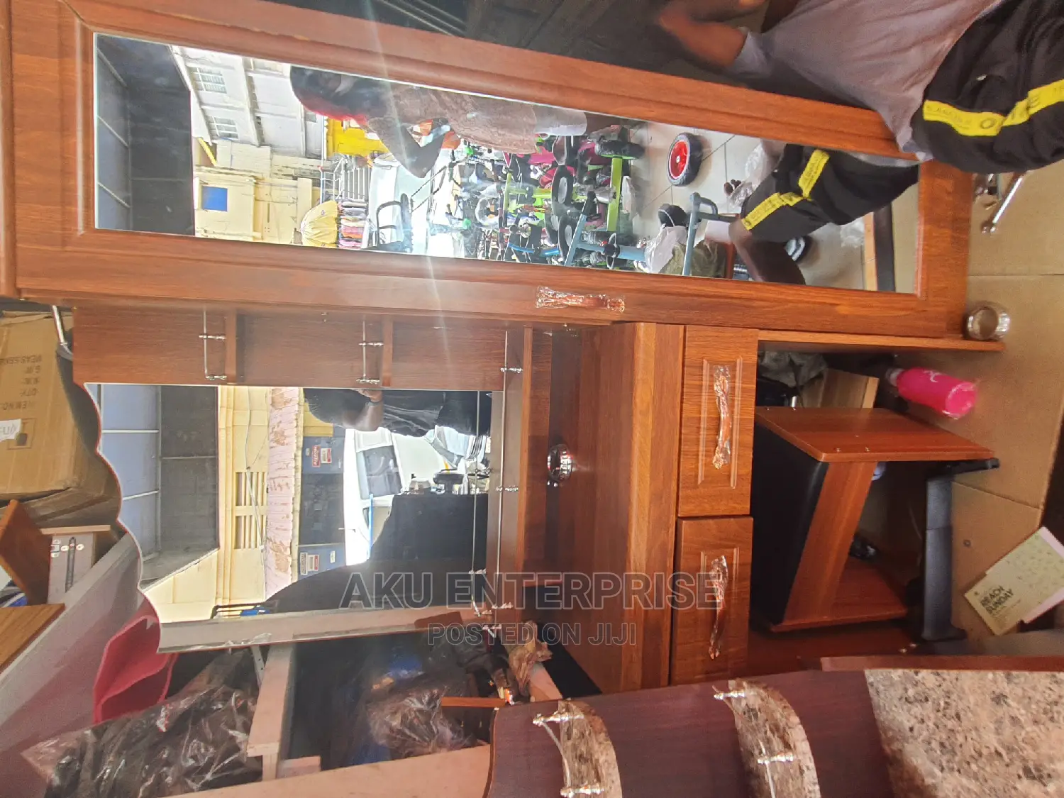 Dressing Mirror in Accra Metropolitan Furniture, Kojo Seth