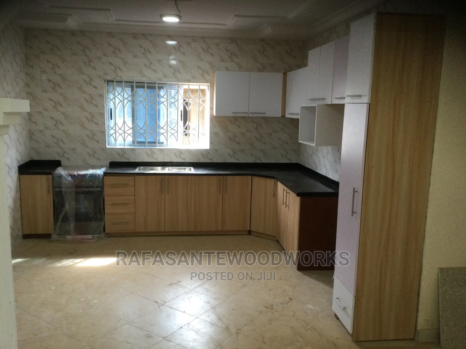 RAF in Kitchen With Mdf Board and Laminated Plywood in Kasoa