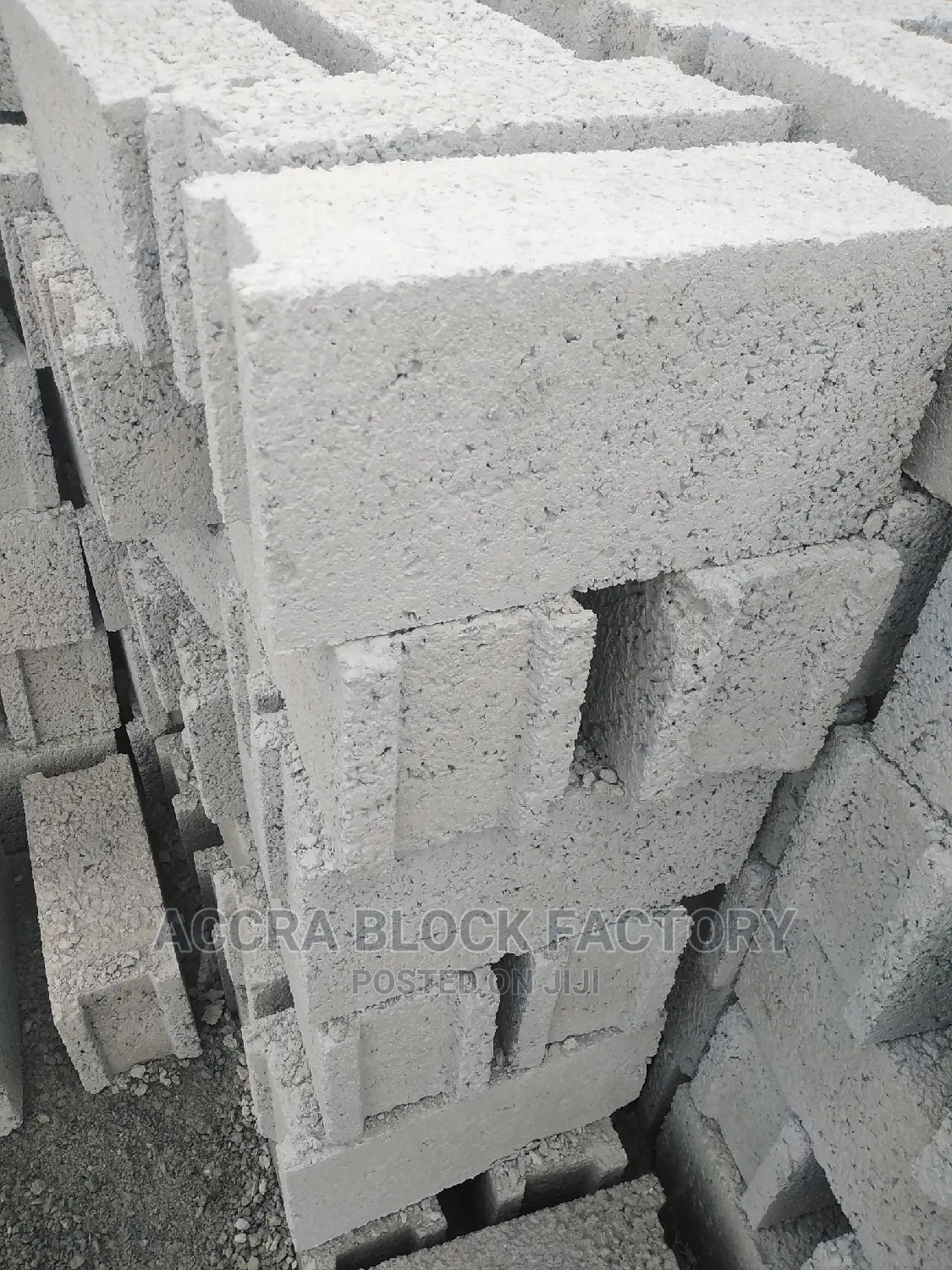 6 Inches Quarry Dust Blocks 9x6x18 Free Delivery in Kasoa Building