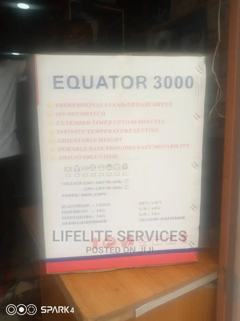 Hair Dryer Standing in Accra Metropolitan Salon Equipment, Kwabena