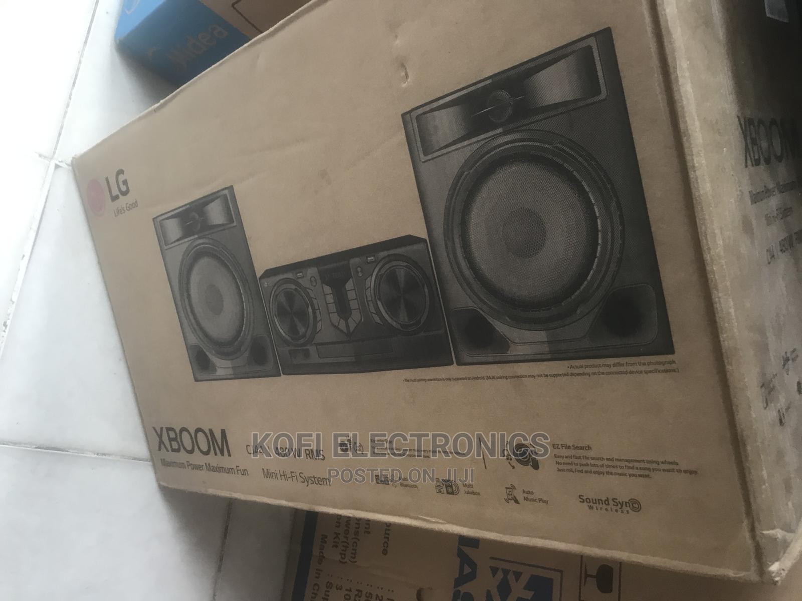 LG CJ44 Xboom 480 Watts Bluetooth Sound 