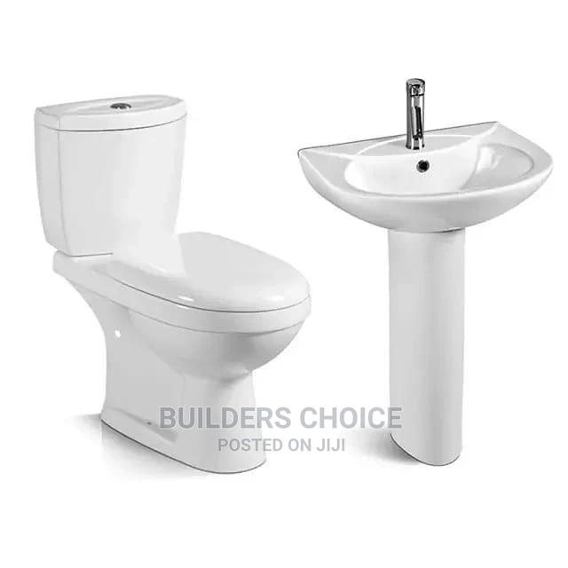 Twyford Water Closet With Wash Basin(White) in Accra Metropolitan