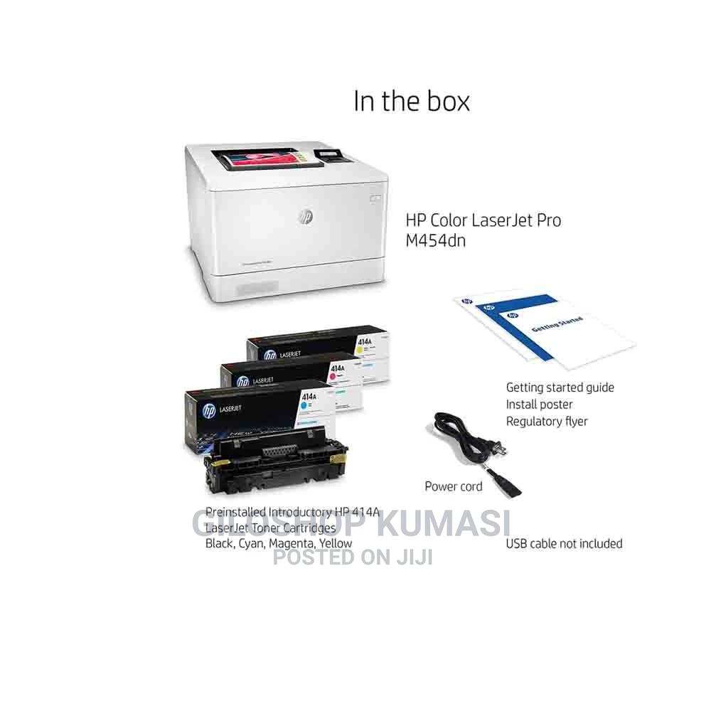 New HP Color Laserjet Pro 454dn Printer DoubleSided in Kumasi