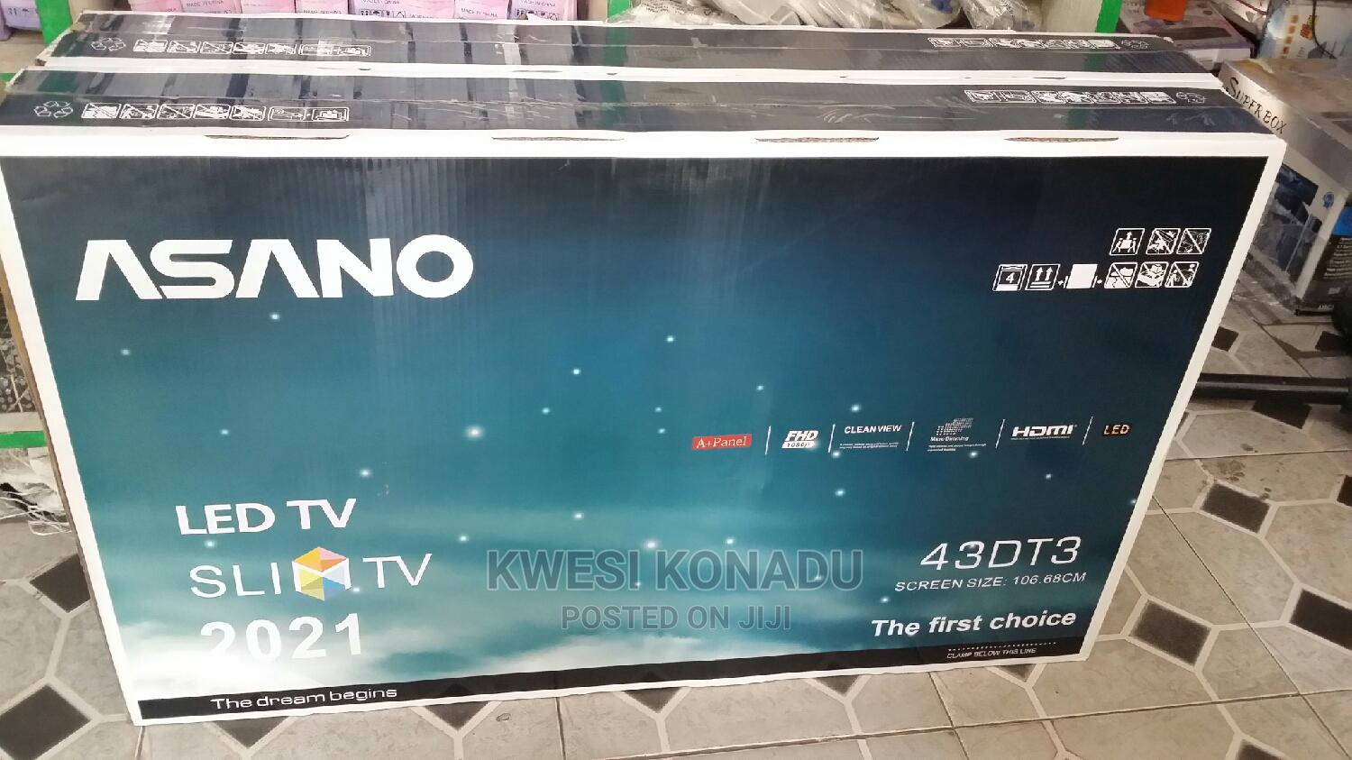 Asano 43 Digital Satellite Television in Achimota TV & DVD Equipment