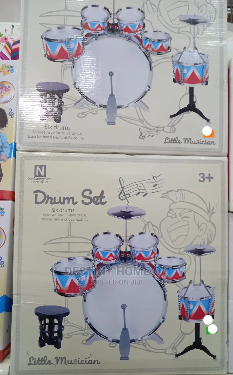 Drum Sets for Children in Accra Metropolitan Toys, Erica Amenya