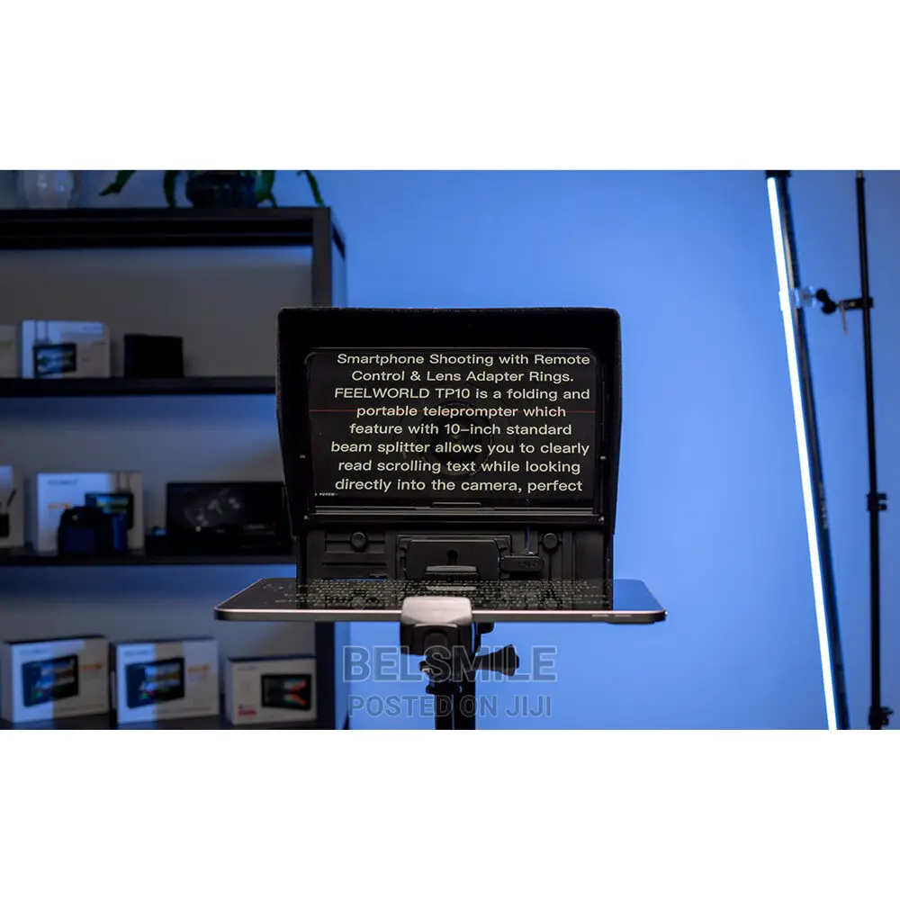 Feelworld TP10 Portable 10" Folding Teleprompter in Ga East Municipal