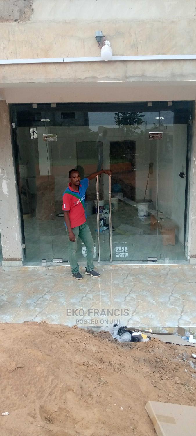 Frameless Glass Door in Labadi Doors, Eko Francis