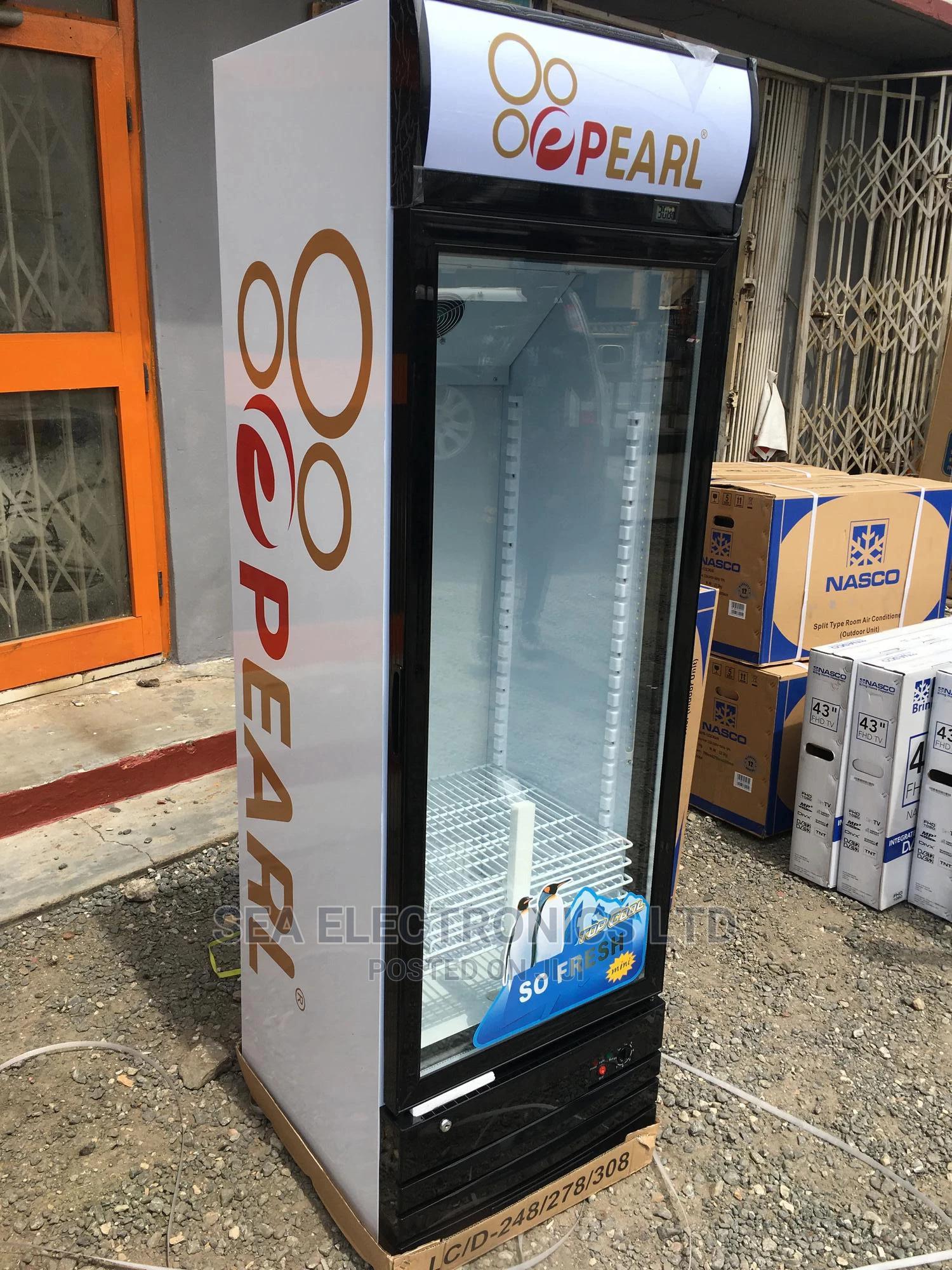 Pearl 248L Commercial Display Fridge (Beverage Cooler) in Adabraka