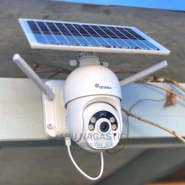 Intelligent Solar Energy Alert PTZ Camera in Accra Metropolitan