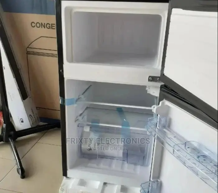 Classic Pearl Double Door Table Top Fridge With Freezer. in Accra