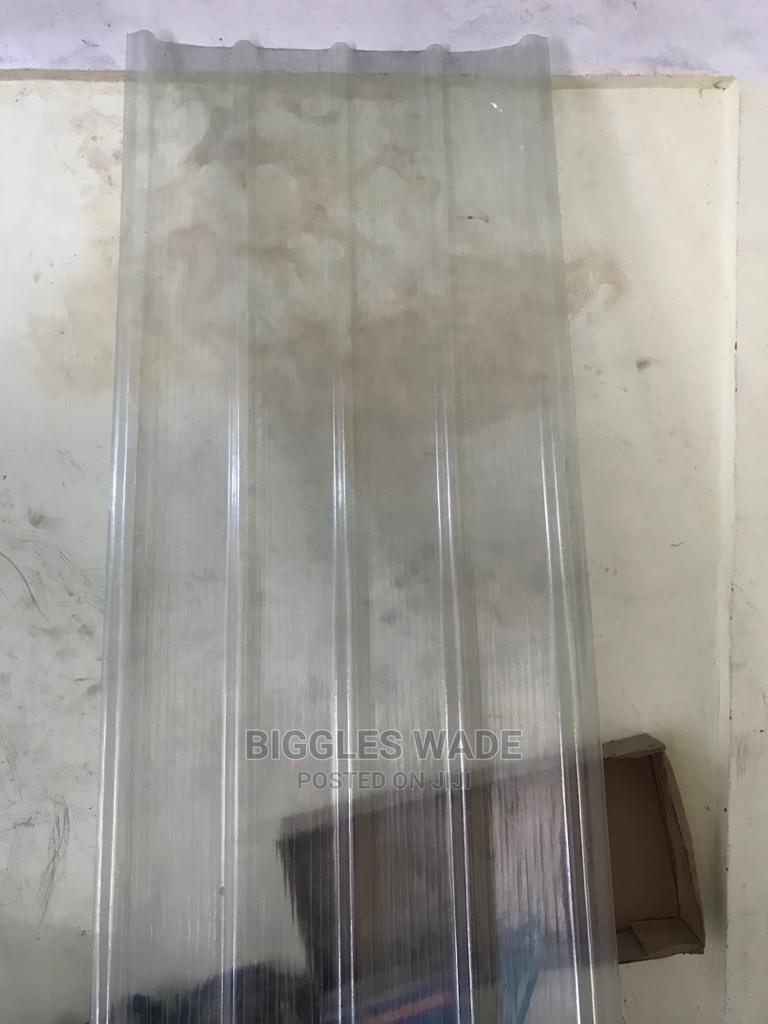 Transparent Fibre Roofing Sheet in Accra Metropolitan Building
