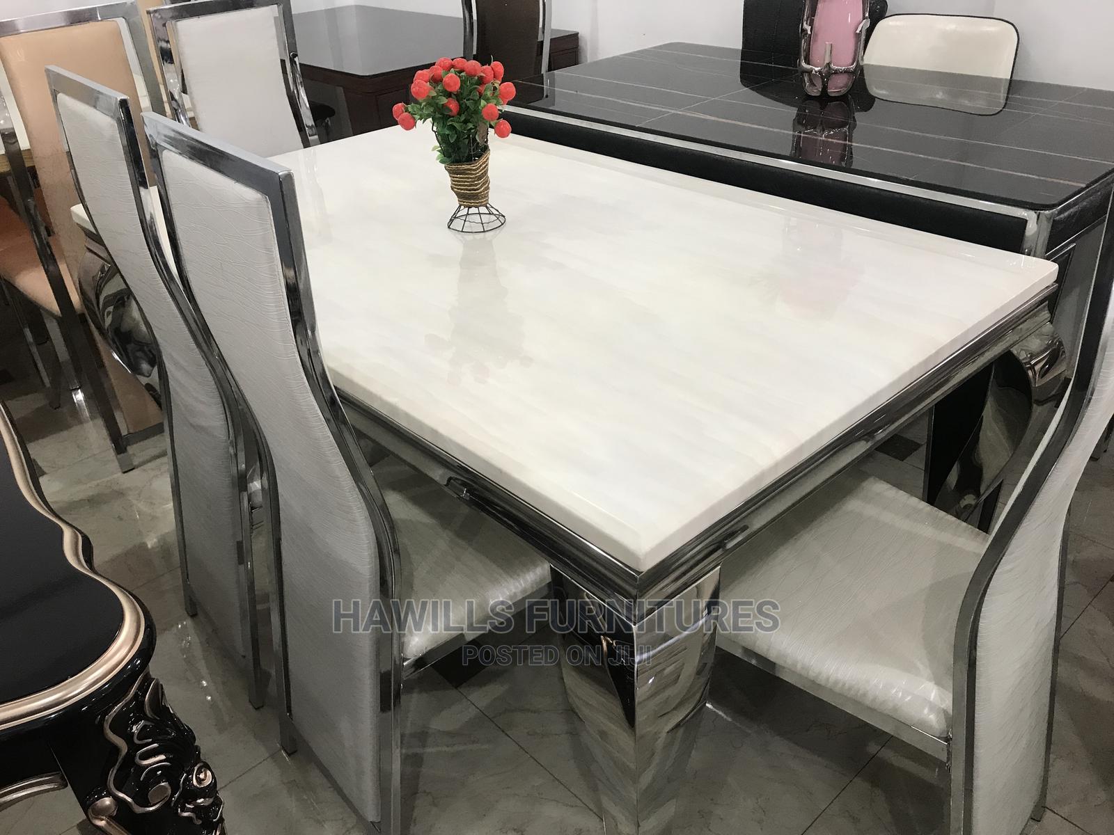 Dining With 6 Chairs in Adabraka Furniture, Hawills Furnitures Jiji