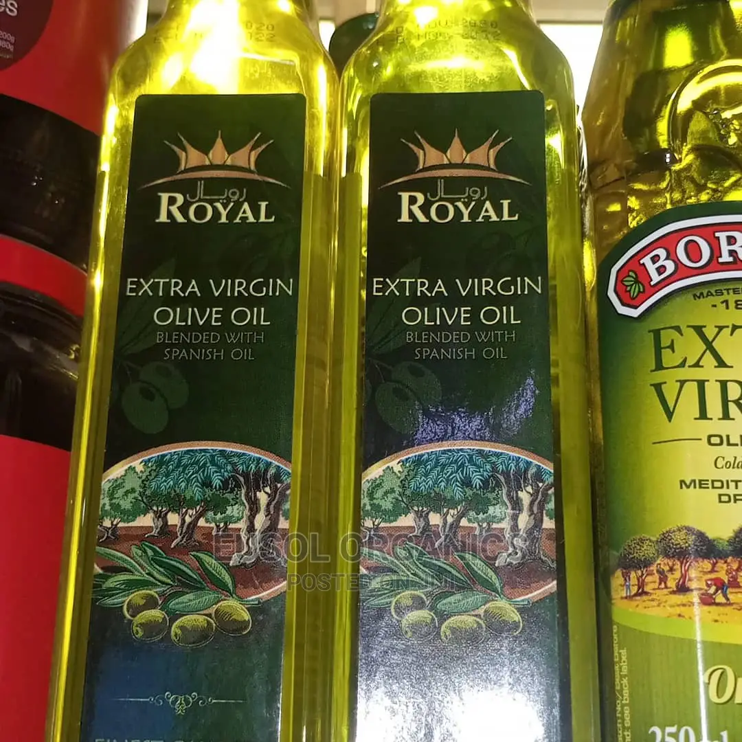 Royal Extra Virgin Olive Oil in Madina Skincare, Solomon Kofi Arhin