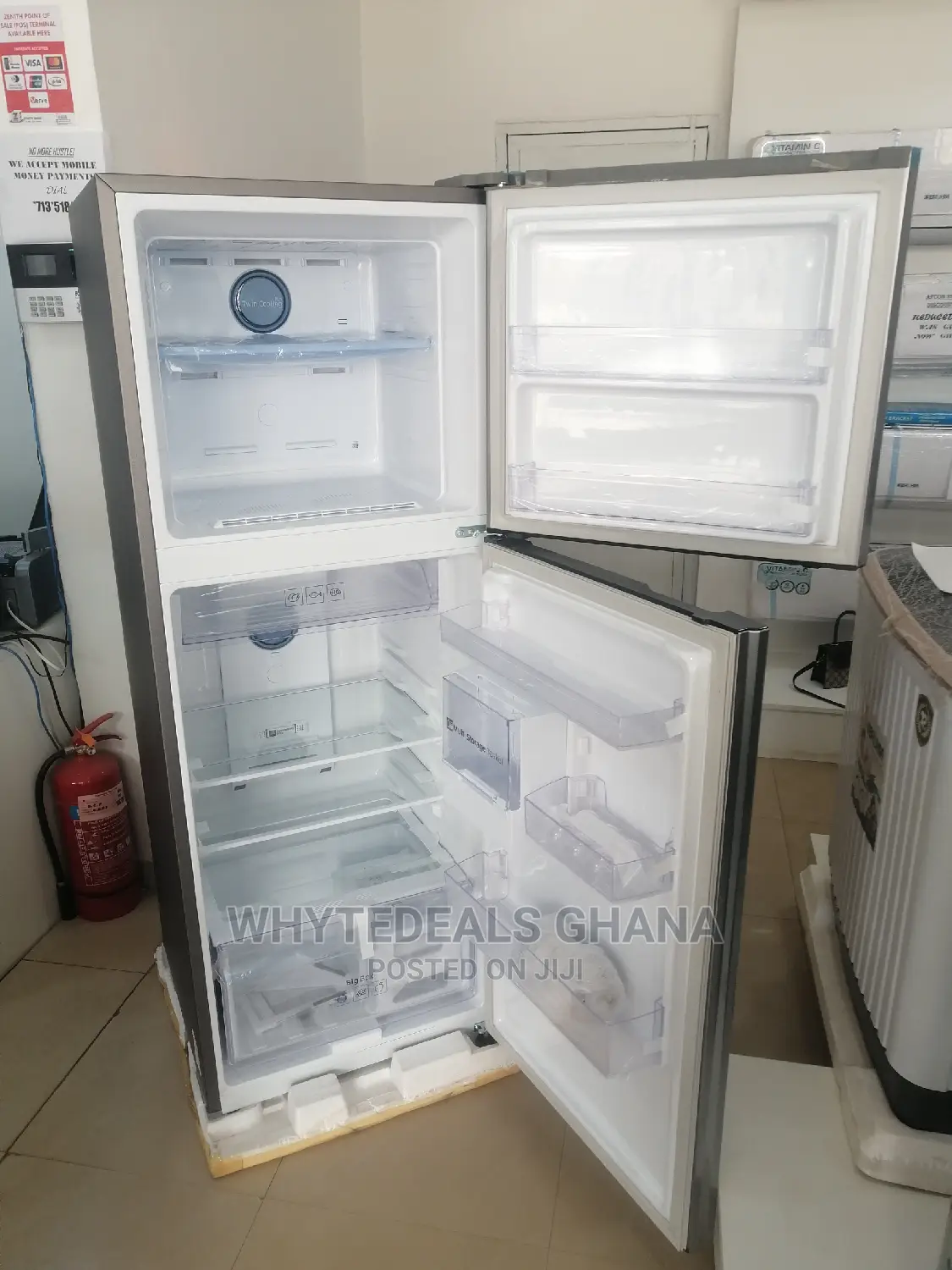 324L Twin Cooling Samsung Double Door Refrigerator RT34 in Accra
