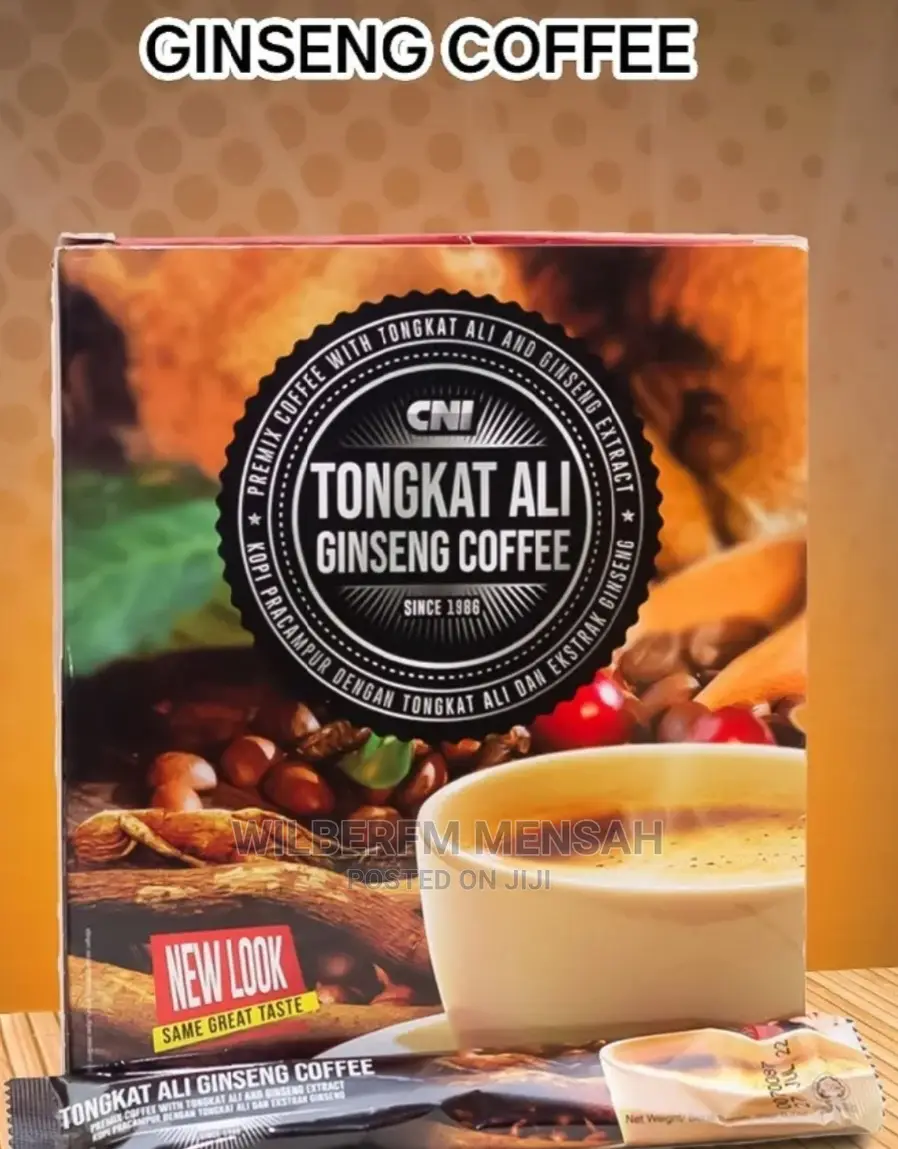 Tongkat Ali Ginseng Coffee20 Sachets in Accra Metropolitan Sexual