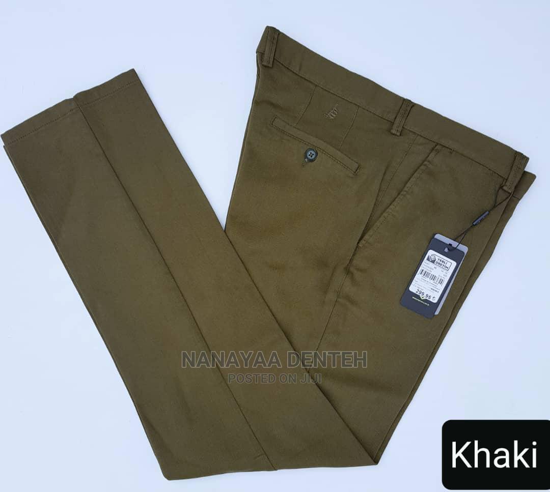 Men's Khaki Pants in Accra Metropolitan Clothing, Nanayaa Denteh