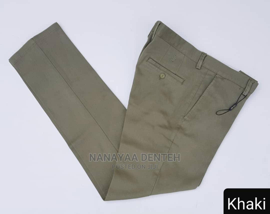 Men's Khaki Pants in Accra Metropolitan Clothing, Nanayaa Denteh