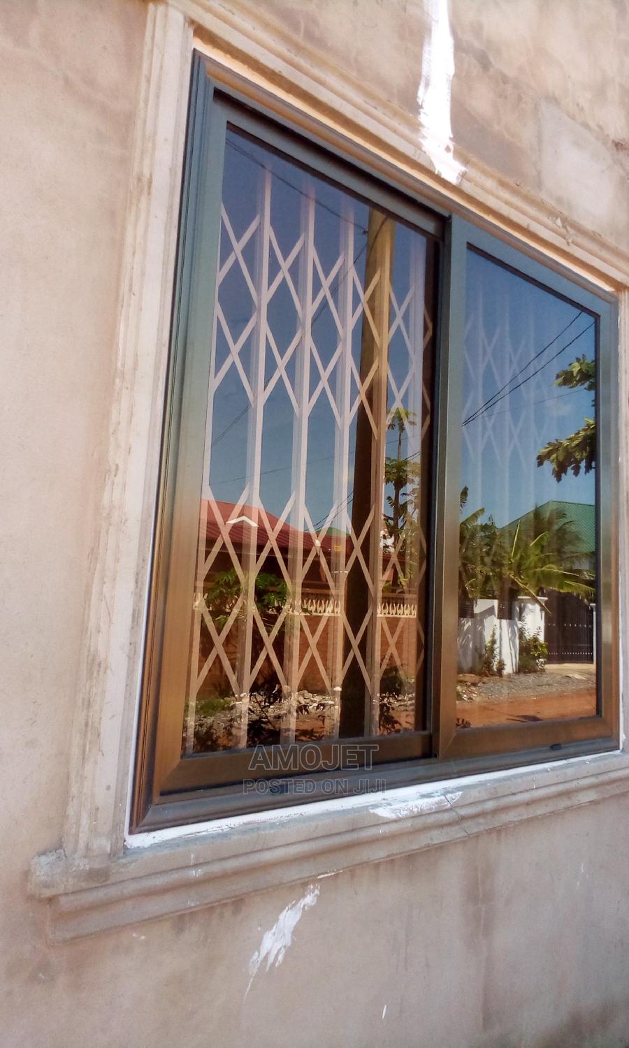 Aluminum Glass Windows in Tema Metropolitan Windows, Amojet