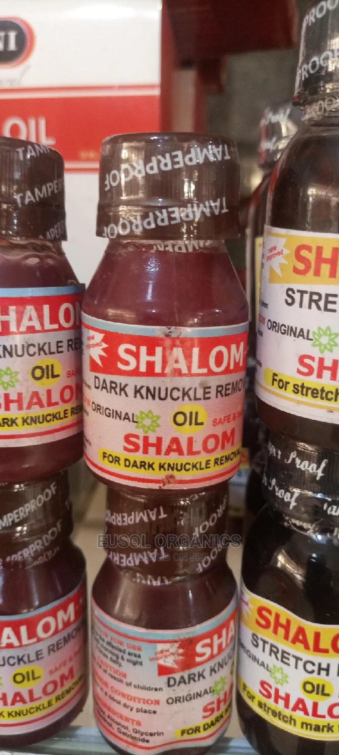 Shalom Dark Knuckles Remover Oil in Madina Skincare, Solomon Kofi
