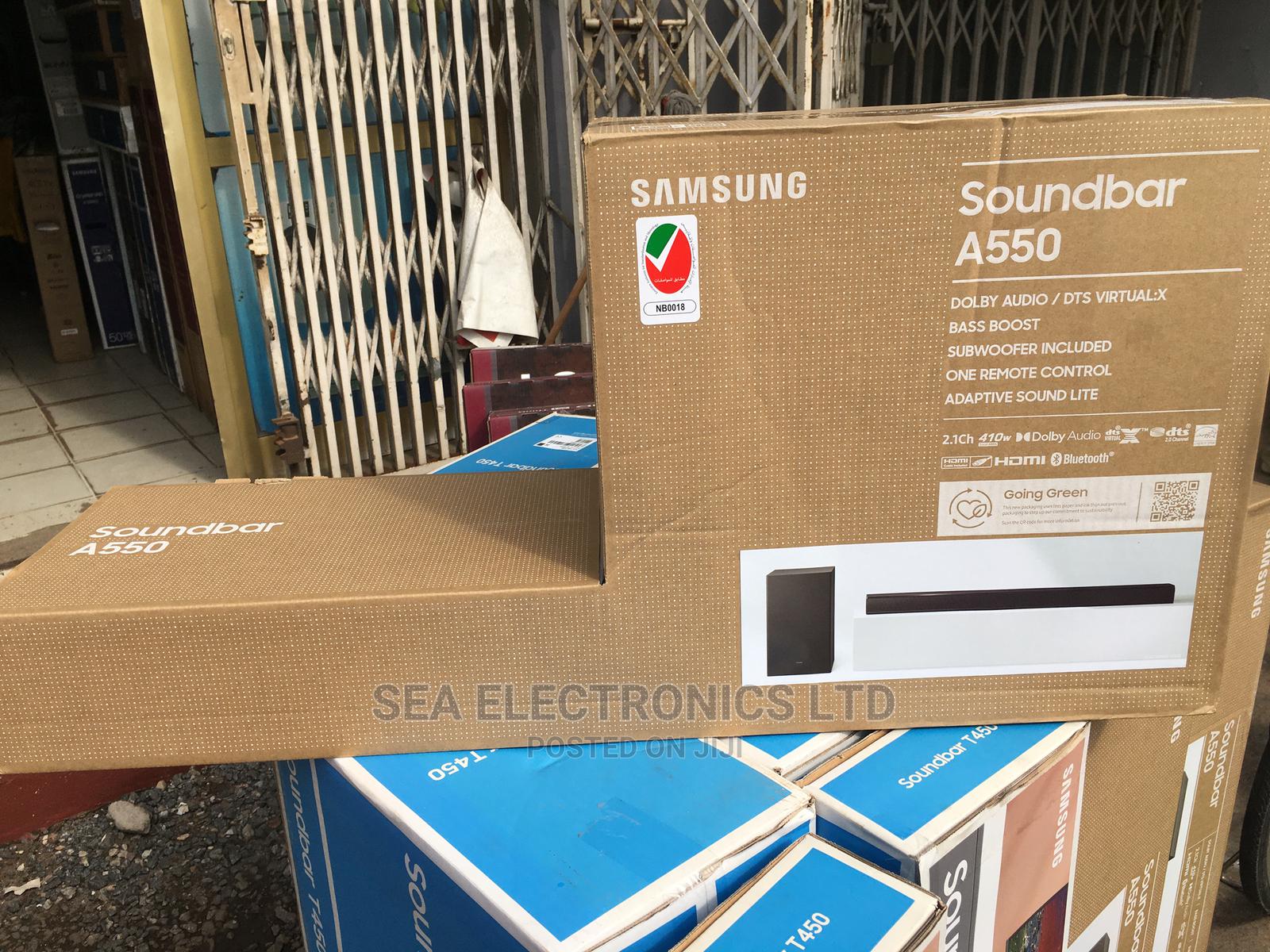 Best 2021 Hw-A550//Samsung Sound Bar 410watts Bluetooth in Adabraka ...