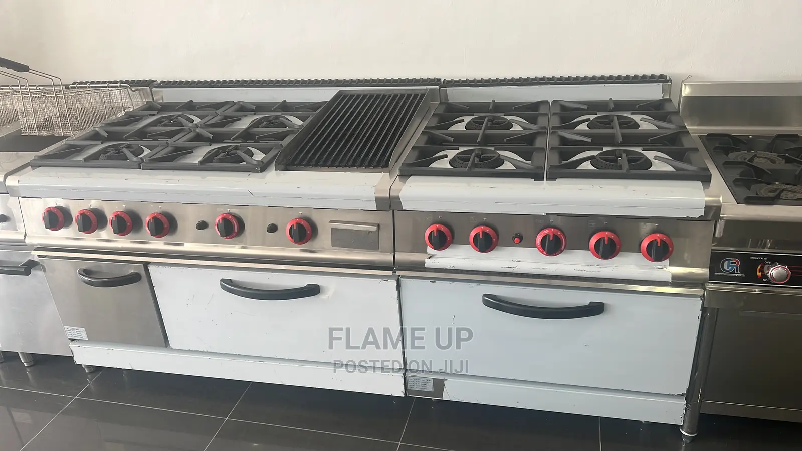 Gas Cooker With Charcoal Grill and Oven in Osu Restaurant & Catering