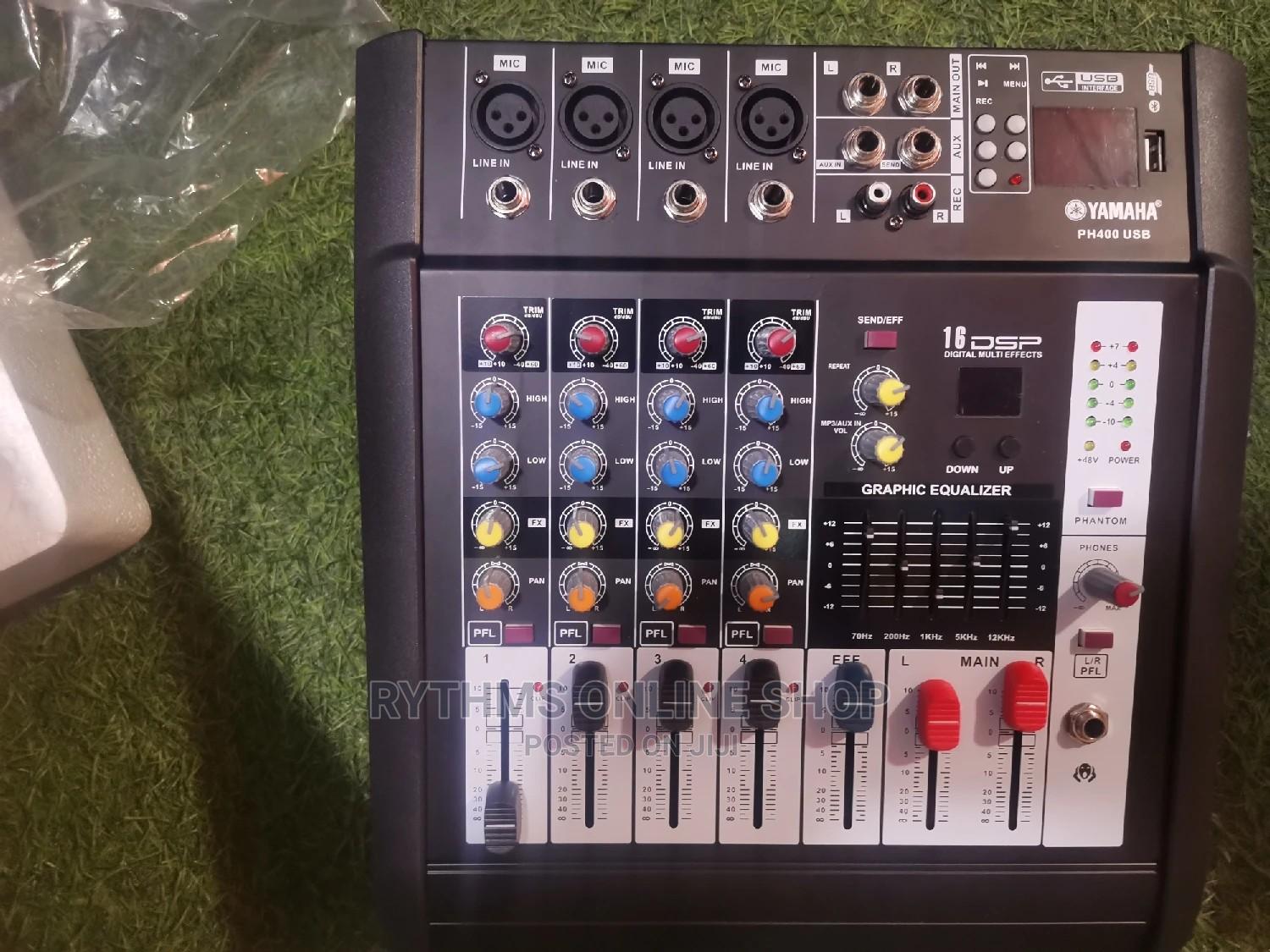 Yamaha 4channels Powered Mixer in Accra Metropolitan Audio & Music