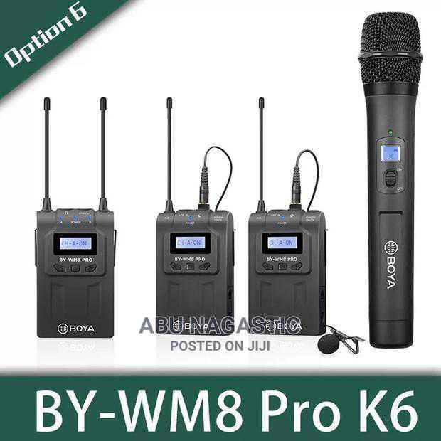 Boya BYWM8 Pro K6 Lapel Microphone in Accra Metropolitan Audio