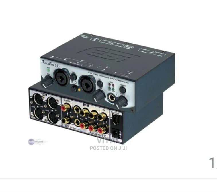 Firewire Sound Card Esi Quatafire 610 in Cantonments Audio & Music