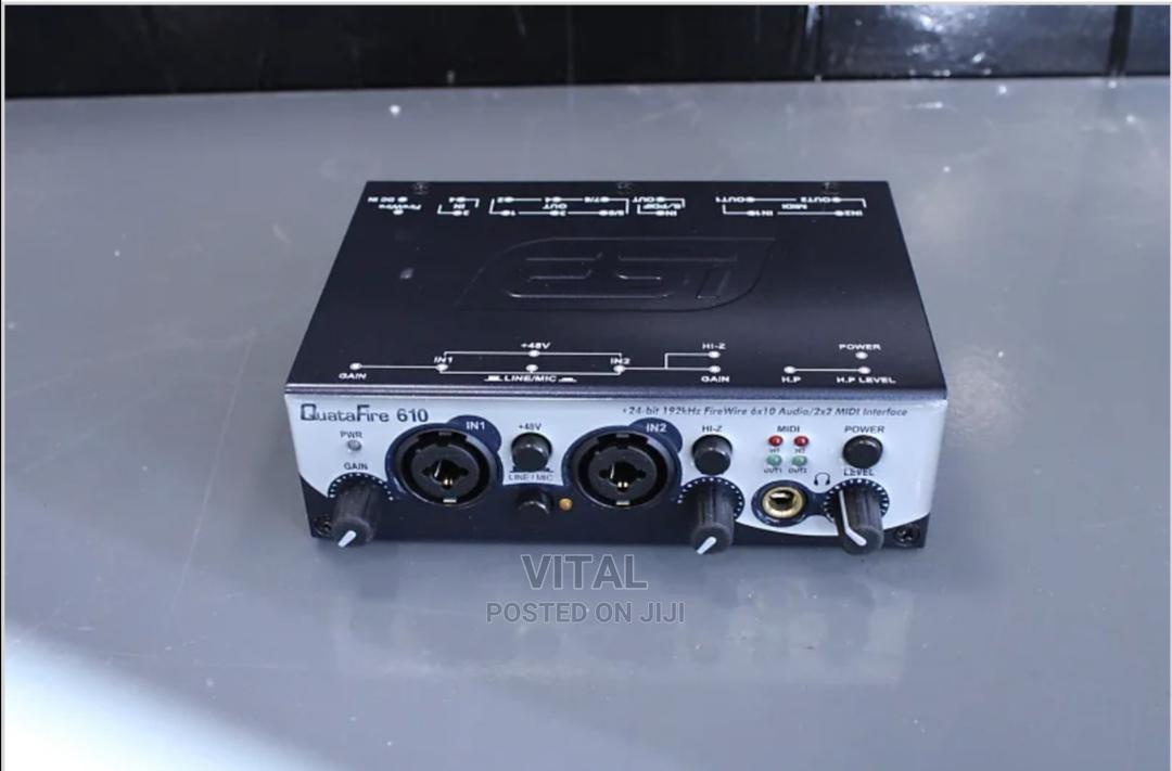Firewire Sound Card Esi Quatafire 610 in Cantonments Audio & Music