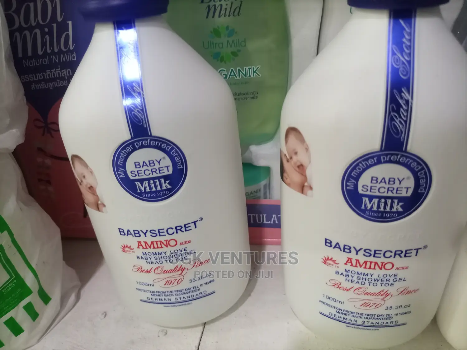 Baby Secret Cream and Shower Gel in Madina Baby & Child Care, Gideon