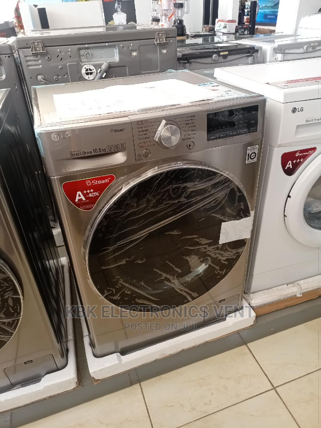 LG 10.5KG Front Load Washing Machine in Achimota Home Appliances, Kbk