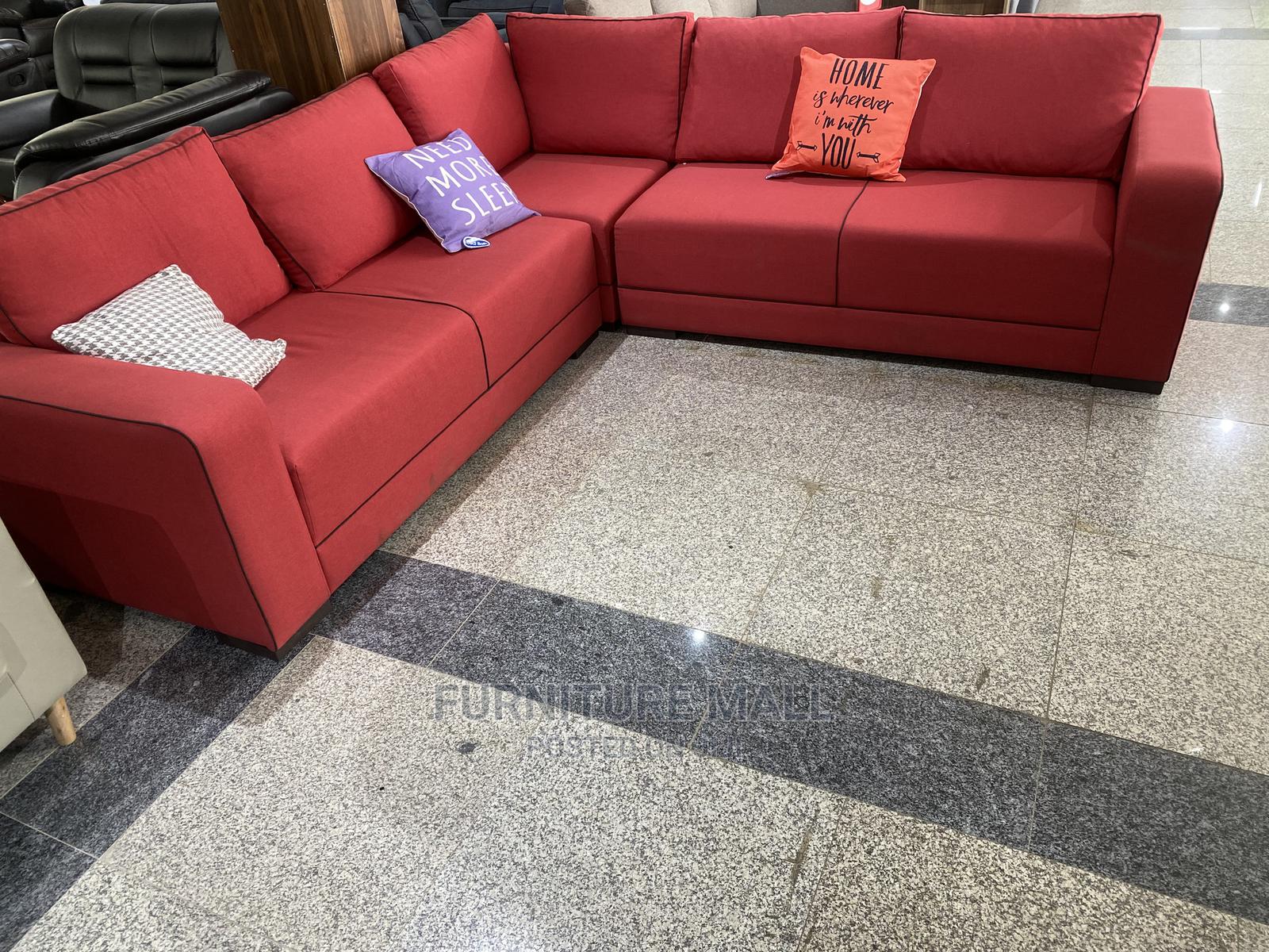 FURNITURE MALL L Shaped Sofa Set. Free Delivery in Ashomang Estate