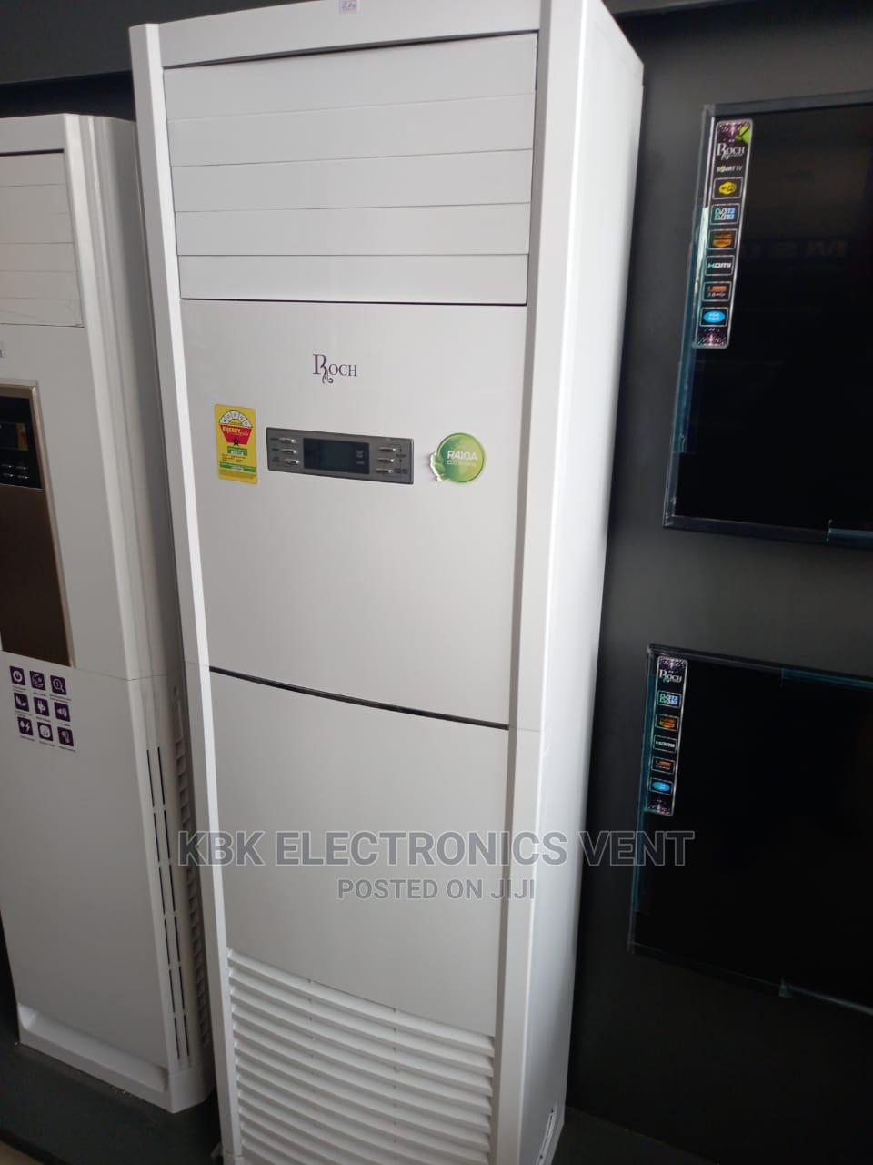 Roch 5HP R410 Floor Standing Air Conditioner in Achimota Home