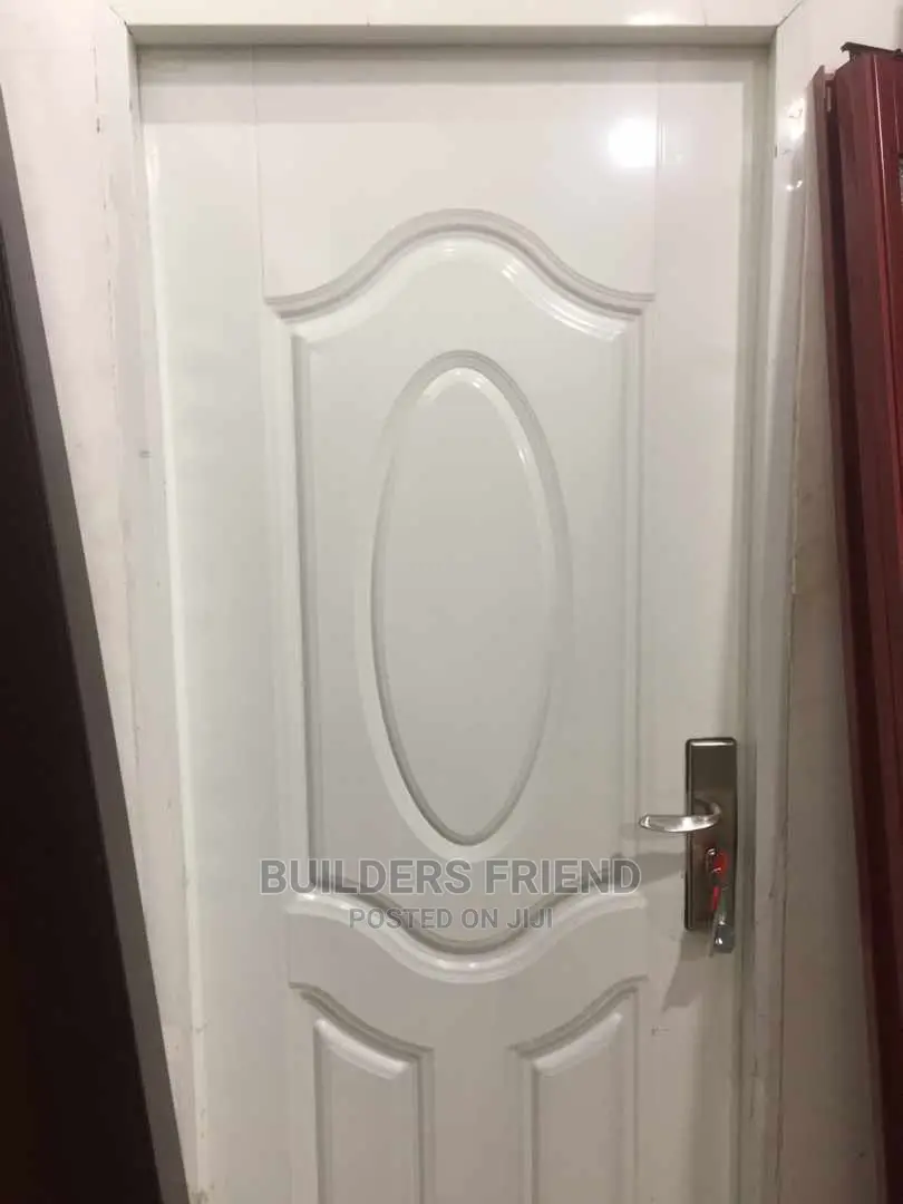 Internal Metal Plated Wooden Doors + Frames+Locks and Handle in Accra