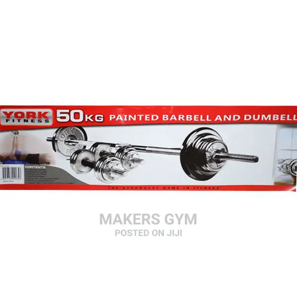 Weight Set (50kg) in Accra Metropolitan Sports Equipment, Makers Gym