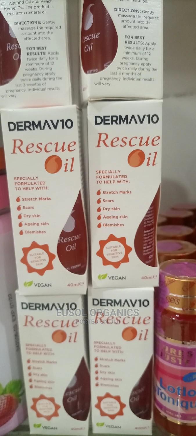 Rescue Oil in Madina Skincare, Solomon Kofi Arhin