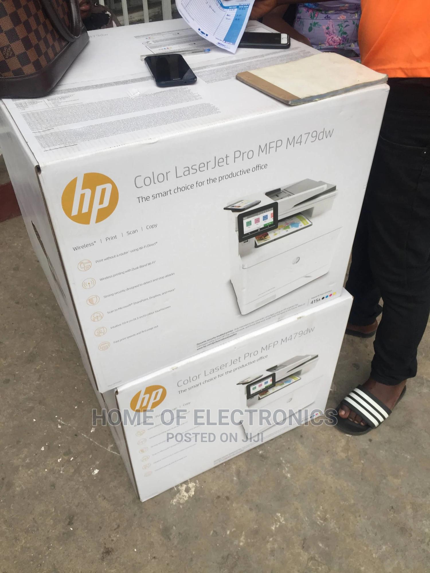 Printer HP Laserjet Pro MFP M479fdw Color 4in1 in Adabraka Printers & Scanners, Home Of