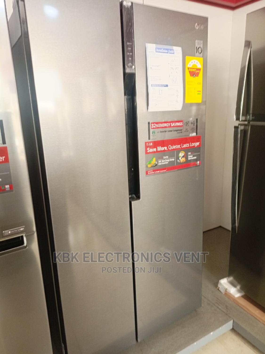 LG 610ltr(GcB247kqdv) Side/Side Refrigerator in Achimota Kitchen