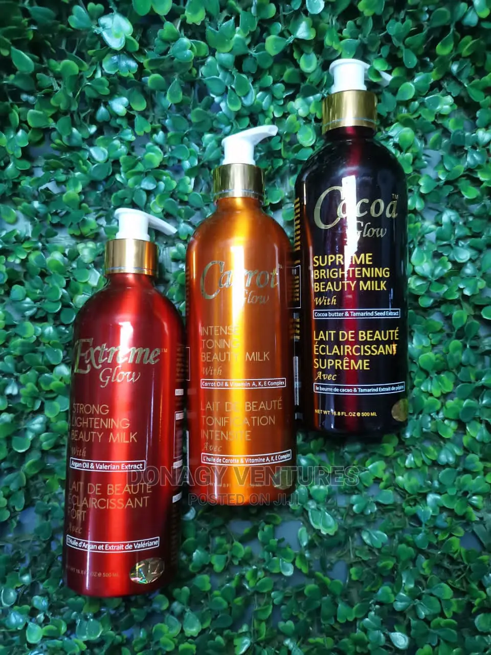 Cocoa Glow Carrot Glow Extreme Glow Lotion in Tema Metropolitan Bath & Body, Theodora Agyemang