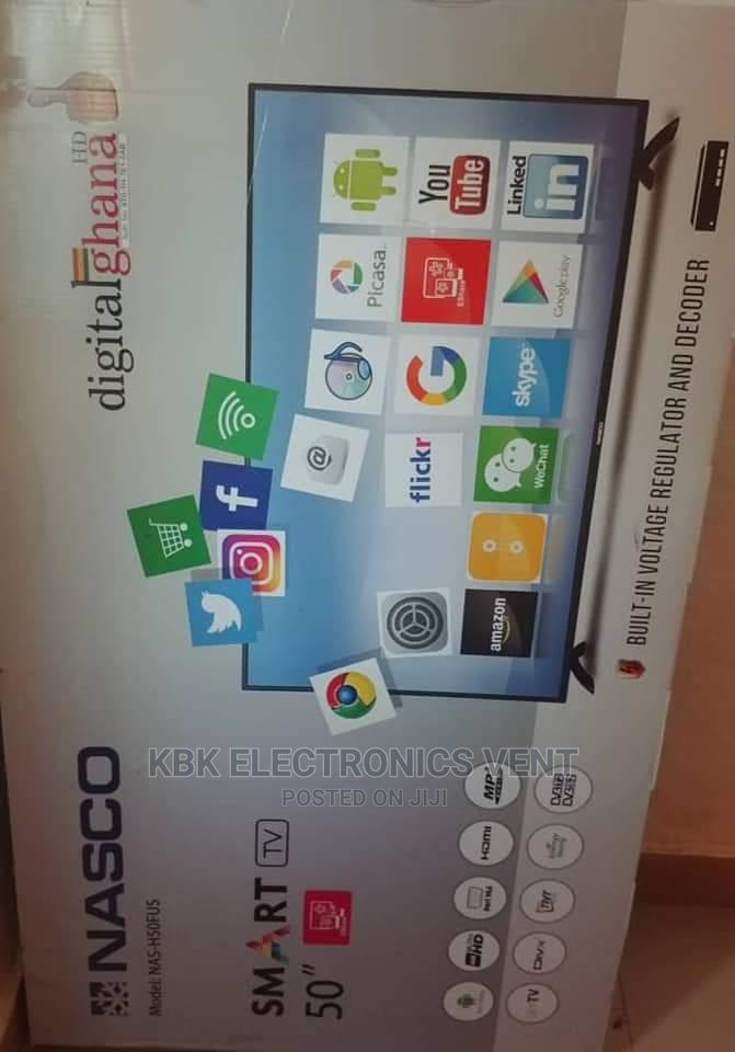 Nasco 50 Smart Satellite Digital Led TV In Achimota TV DVD 