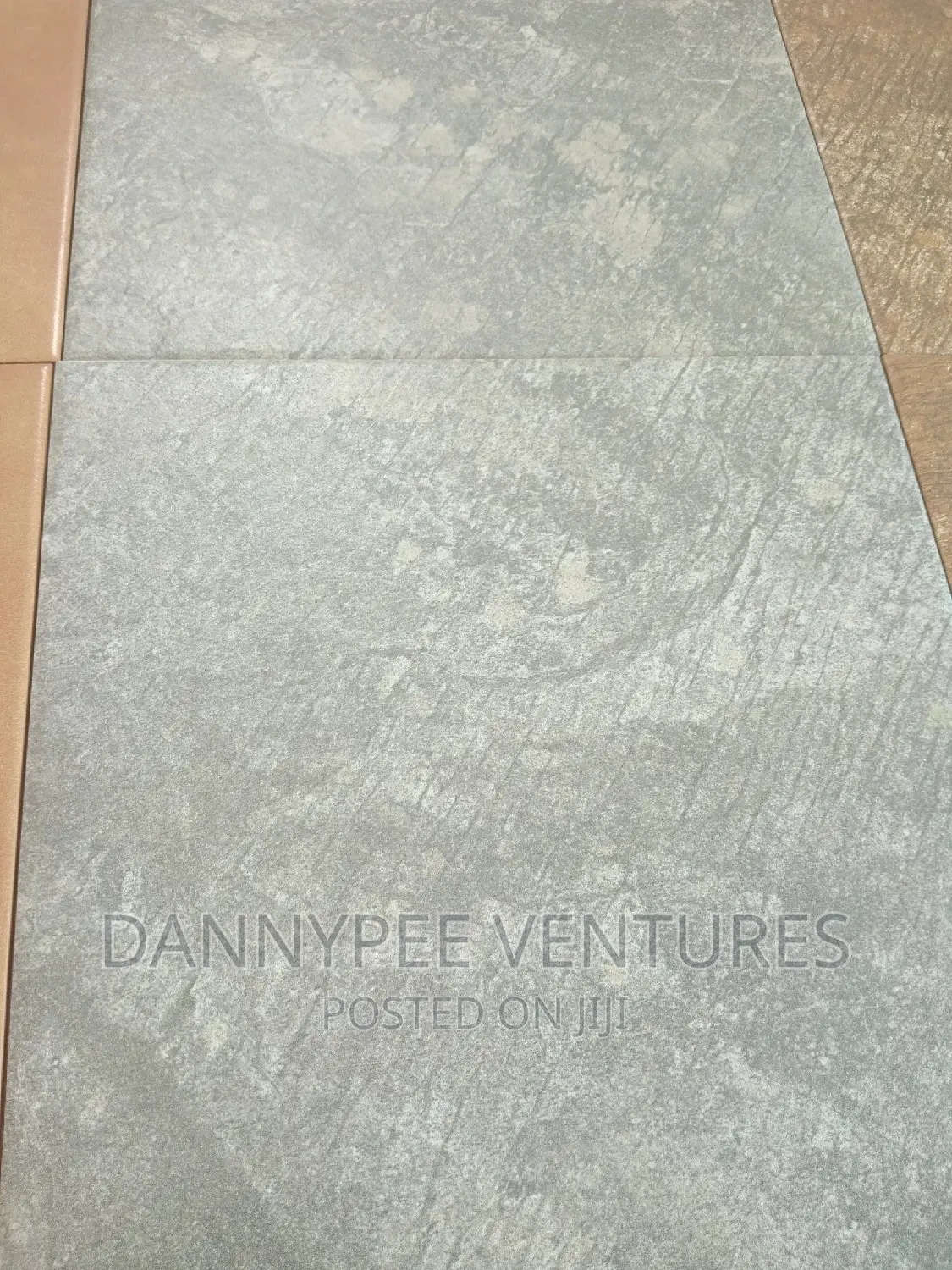 Terracotta Compound Floor Tiles in Accra Metropolitan Building